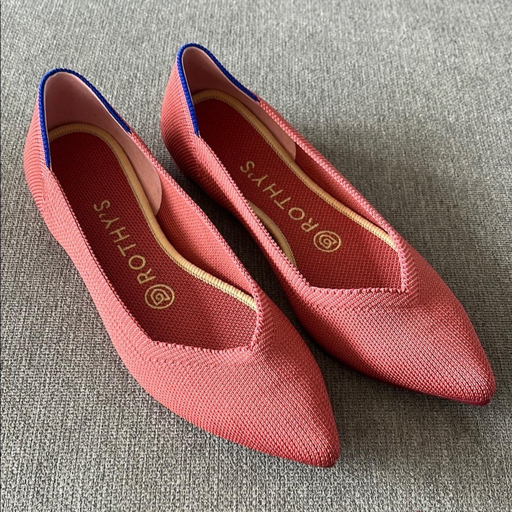 NEW w/o box Rothy's Women's Copper The Point (original) sz 7